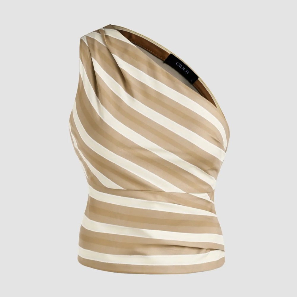 Cider Asymmetrical Striped Set